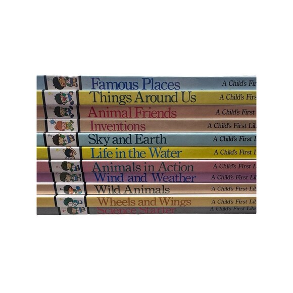 A Child's First Library of Learning Time Life Books 11 Book Lot Hardcover Set - Picture 1 of 16